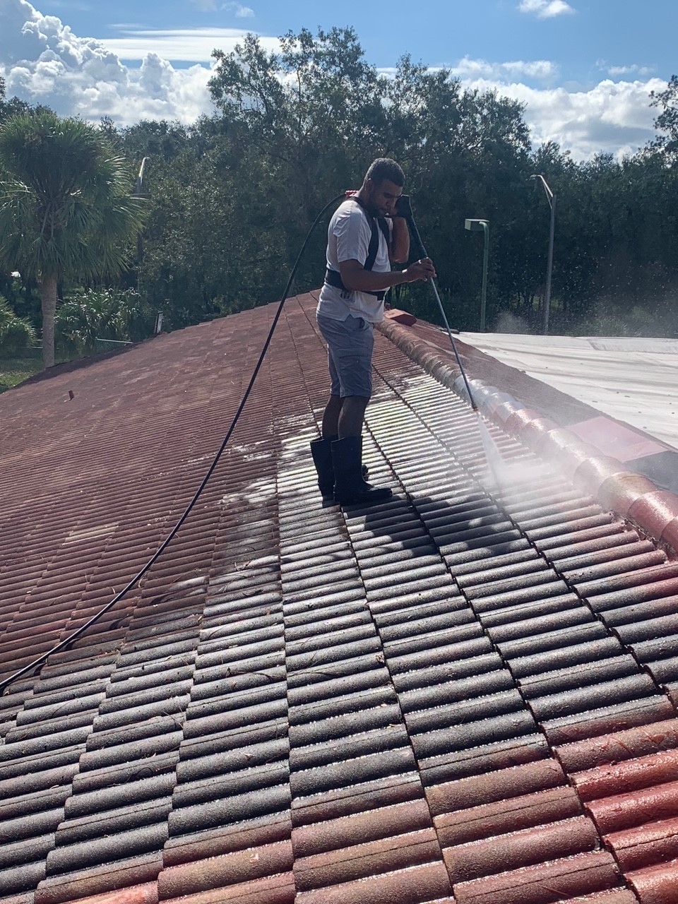 Pressure wash 10-15 - 5