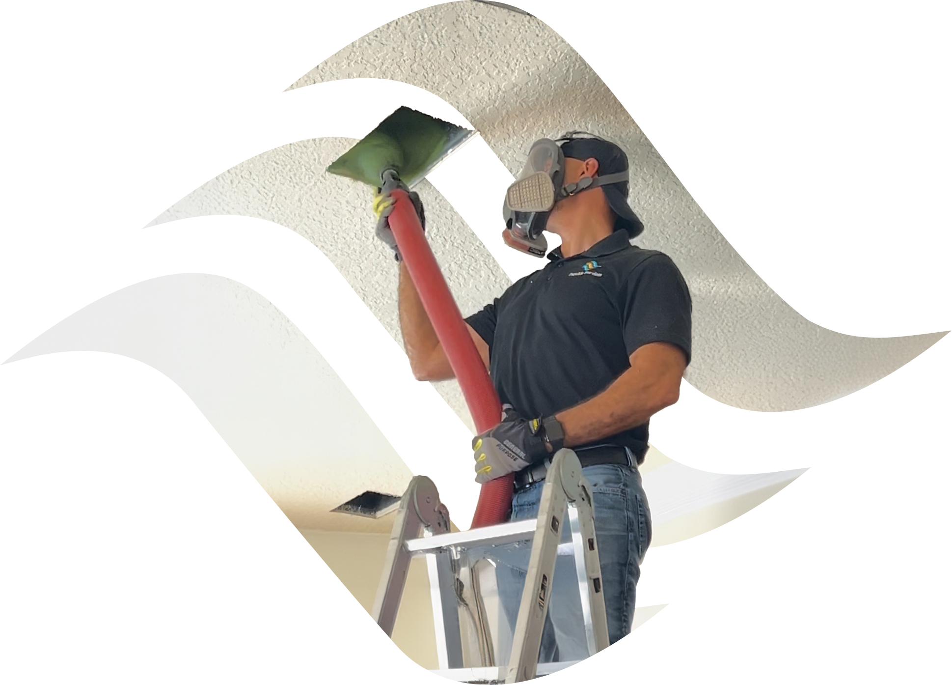 Cleaning vents in a house in Kissimmee